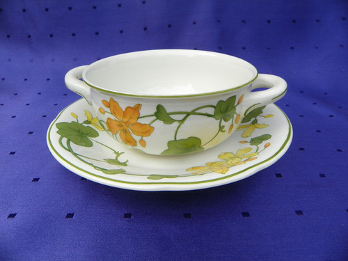 Suppentasse mit untertasse von - suppentasse,